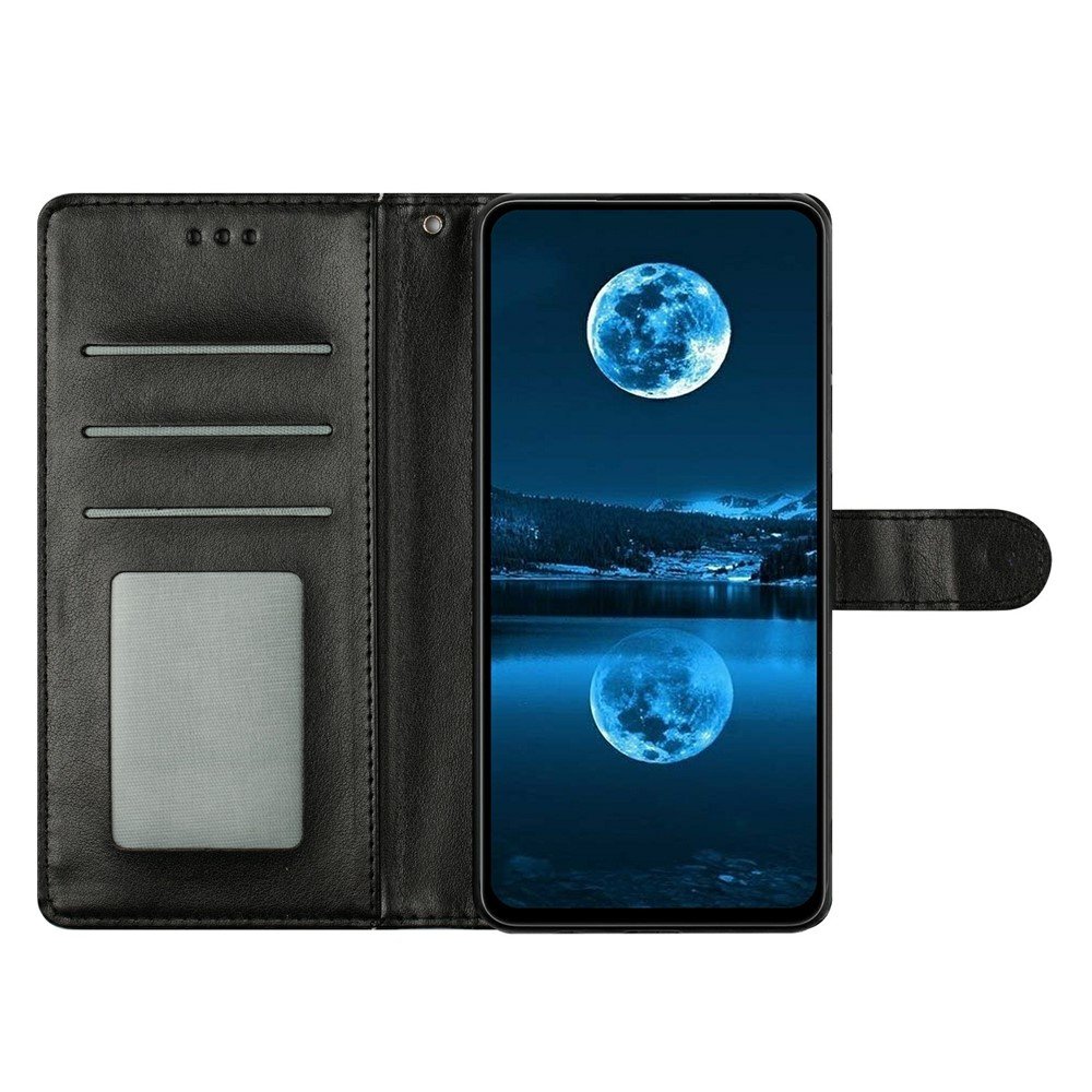 Preklopna wallet maskica za Xiaomi Redmi Note 15 Pro - crna - Slika 4