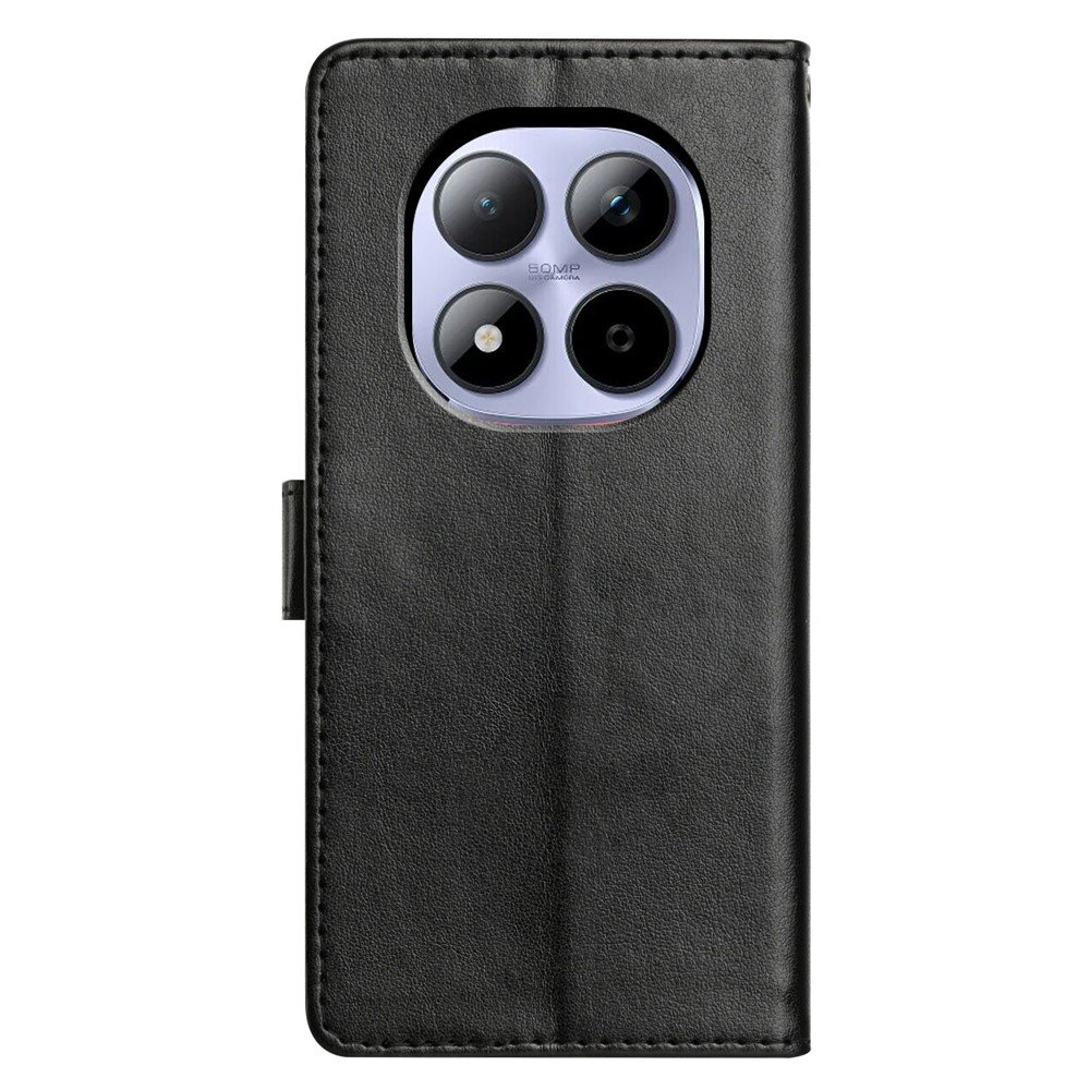 Preklopna wallet maskica za Xiaomi Redmi Note 15 Pro - crna - Slika 3