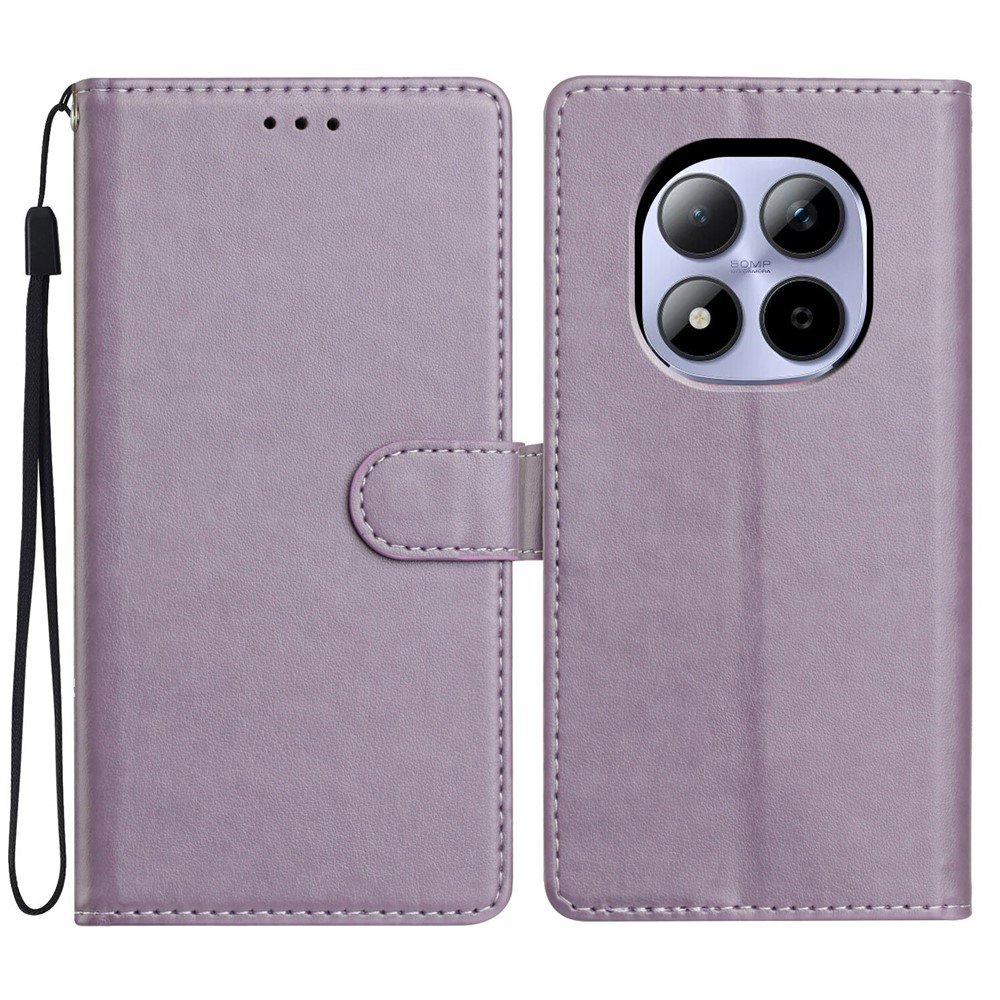 Preklopna wallet maskica za Xiaomi Redmi Note 15 Pro - ljubičasta