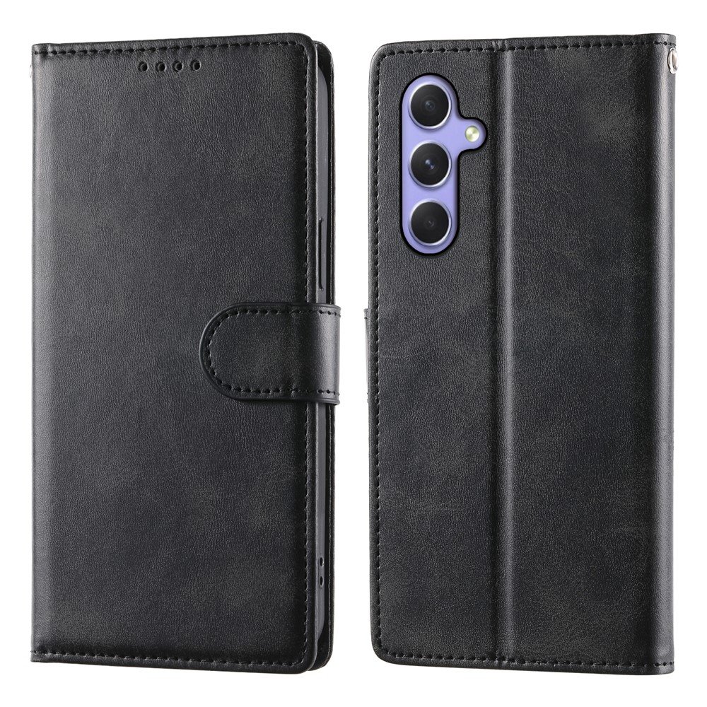 Preklopna wallet maskica za Samsung A55 - crna