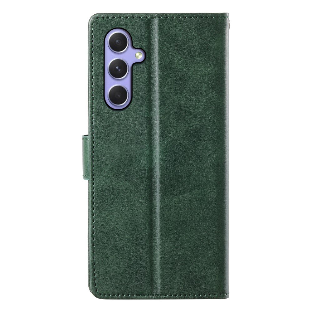 Preklopna wallet maskica za Samsung A55 - zelena - Slika 2