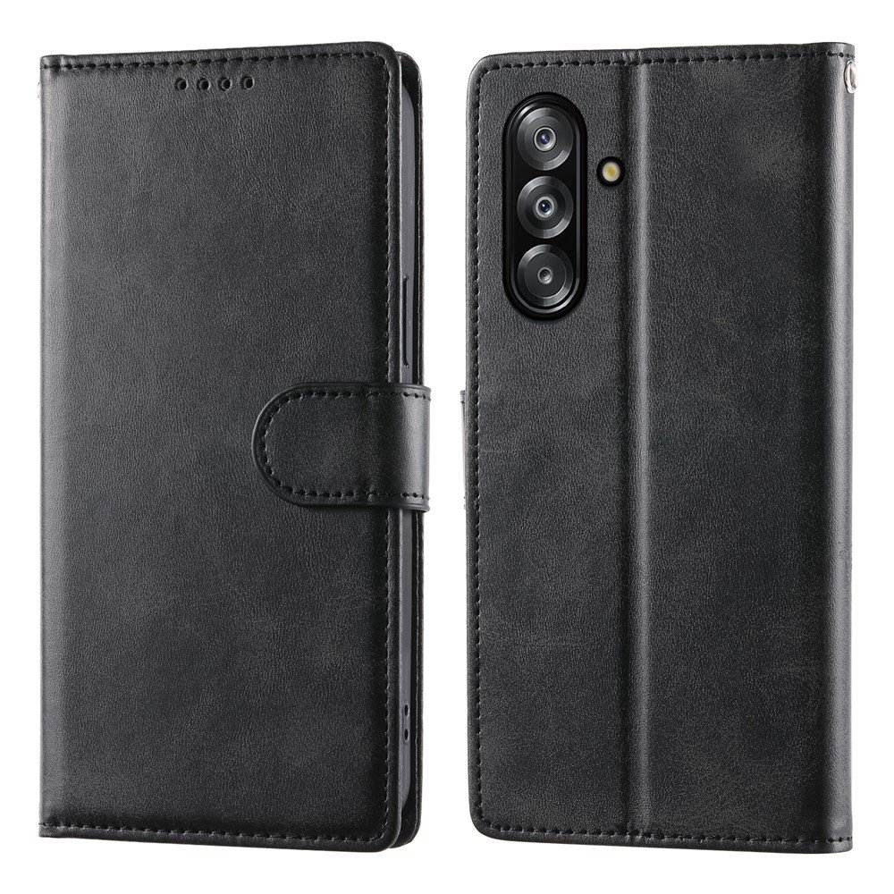 Preklopna wallet maskica za Samsung A16 - crna