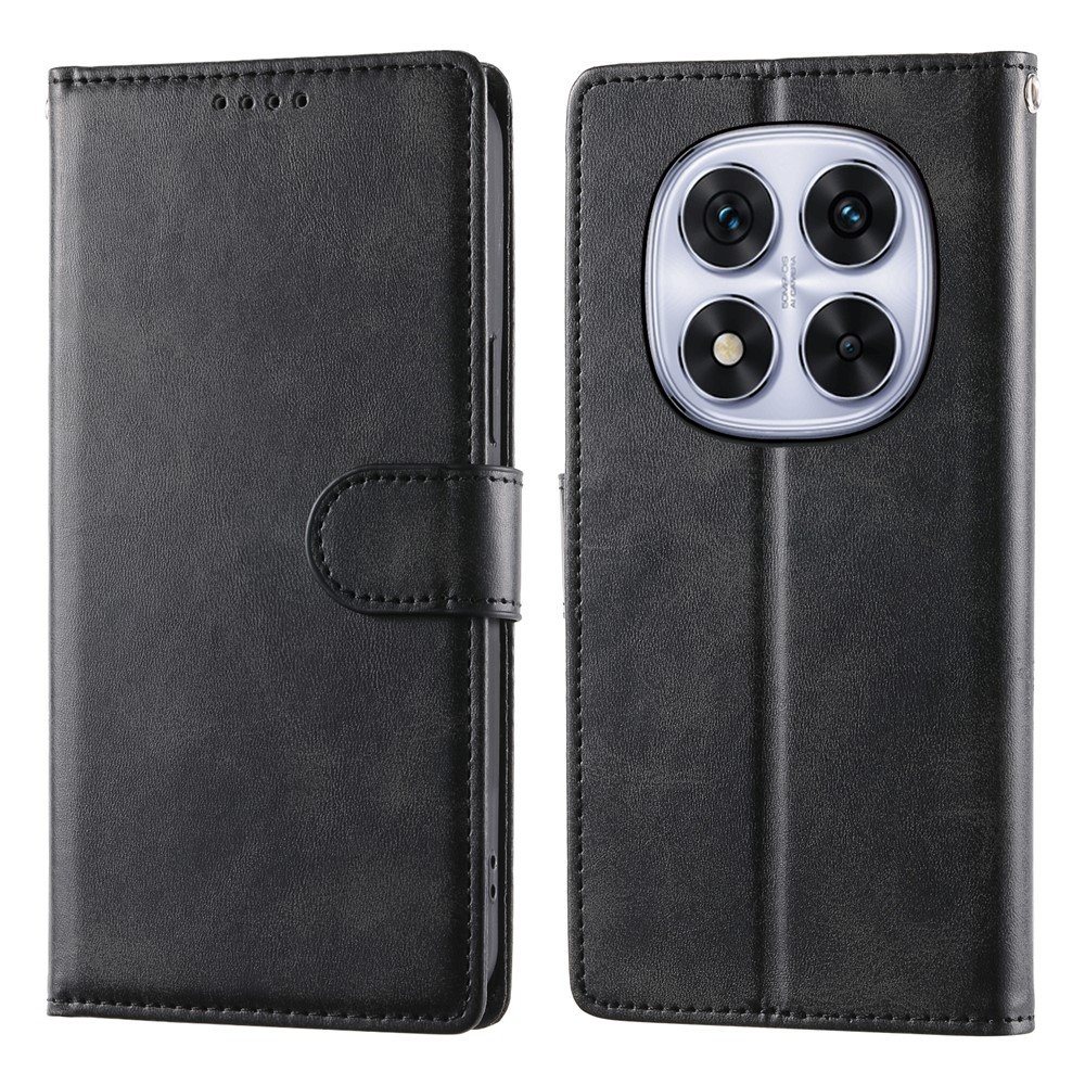 Preklopna wallet maskica za Xiaomi Redmi Note 14 Pro - crna