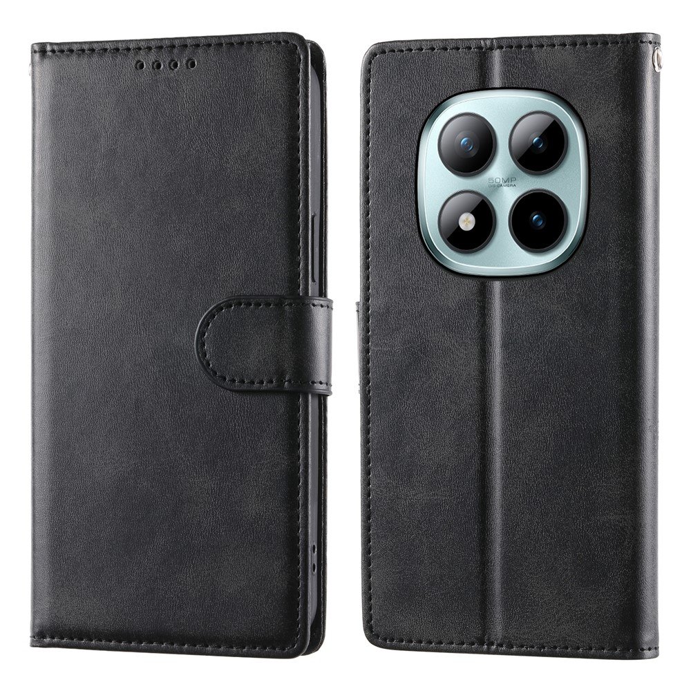 Preklopna wallet maskica za Xiaomi Redmi Note 15 Pro+ - crna