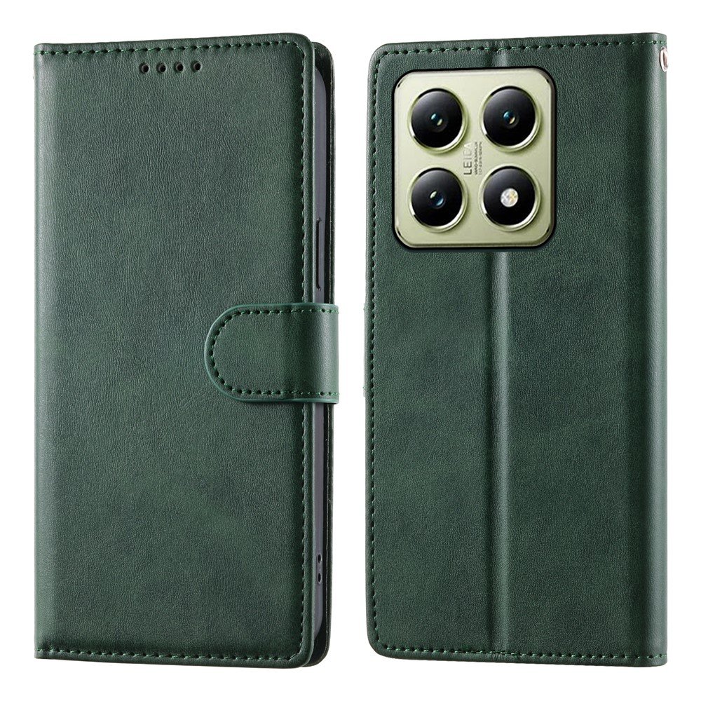 Preklopna wallet maskica za Xiaomi 14T - zelena