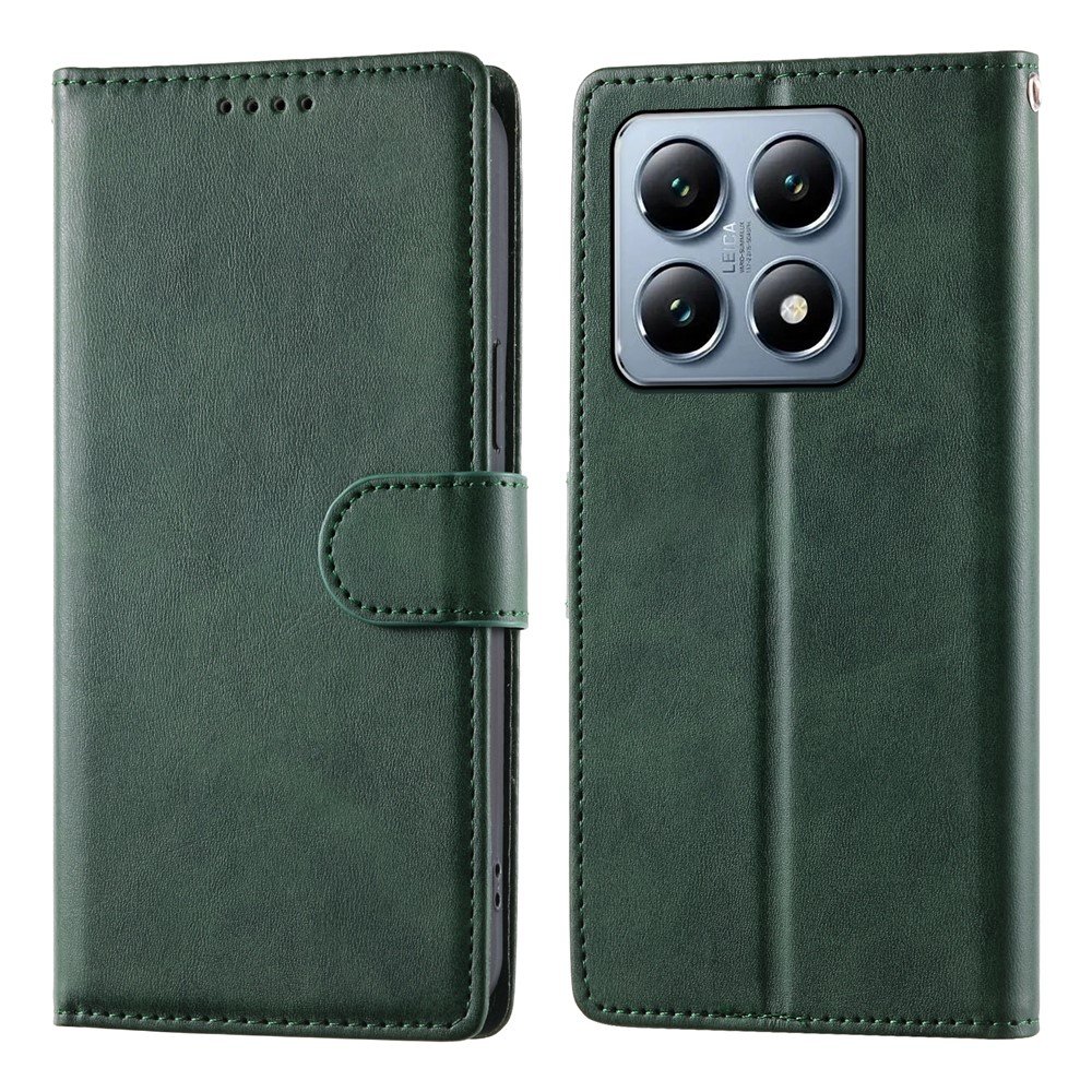 Preklopna wallet maskica za Xiaomi 14T Pro - zelena