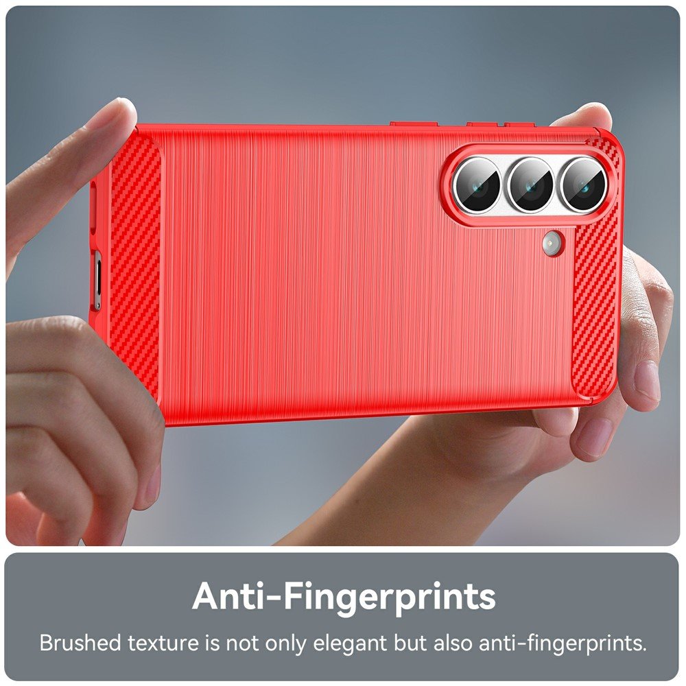 Karbonska maskica za Samsung S26 - crvena - Slika 6