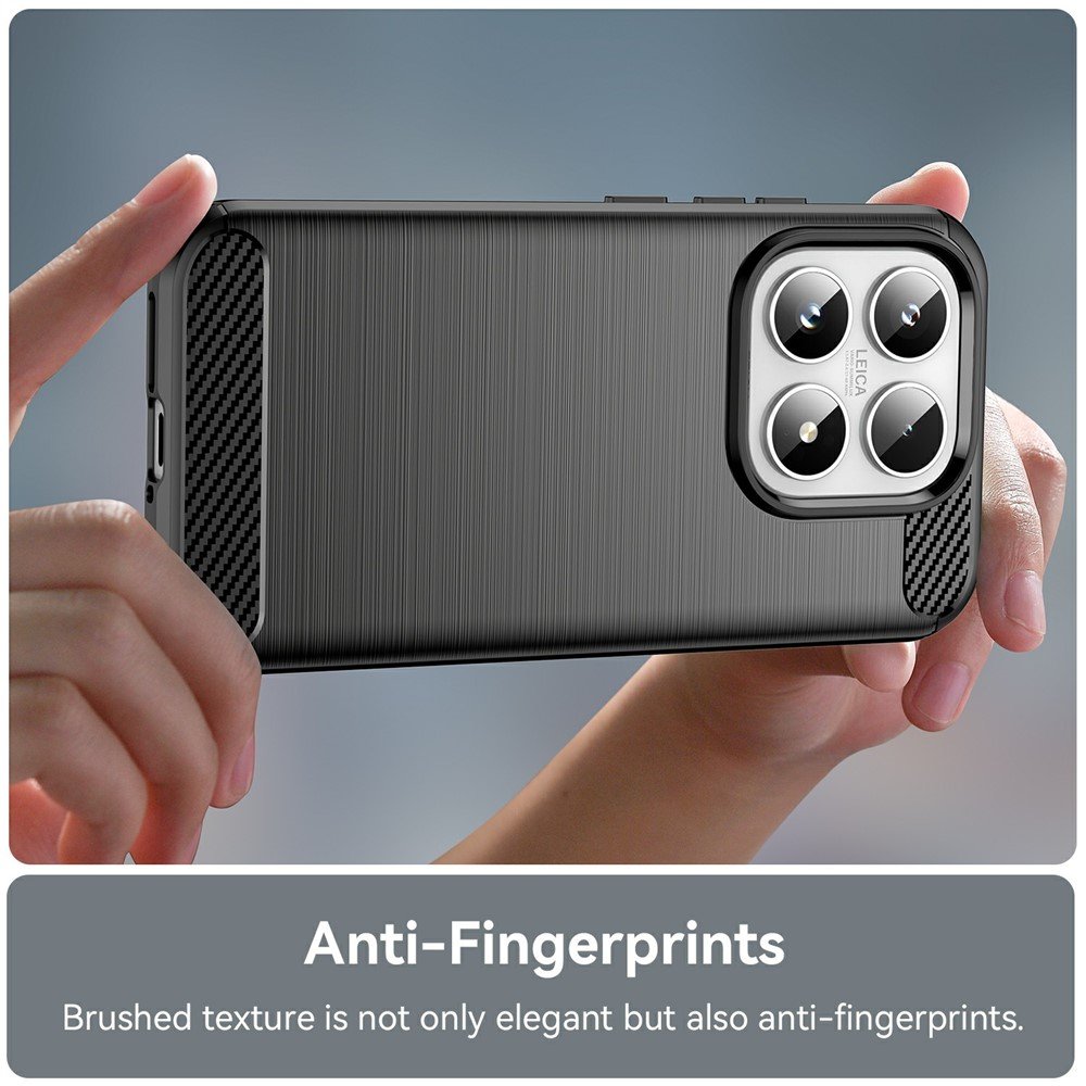 Carbon maskica za Xiaomi 17 - crna - Slika 8