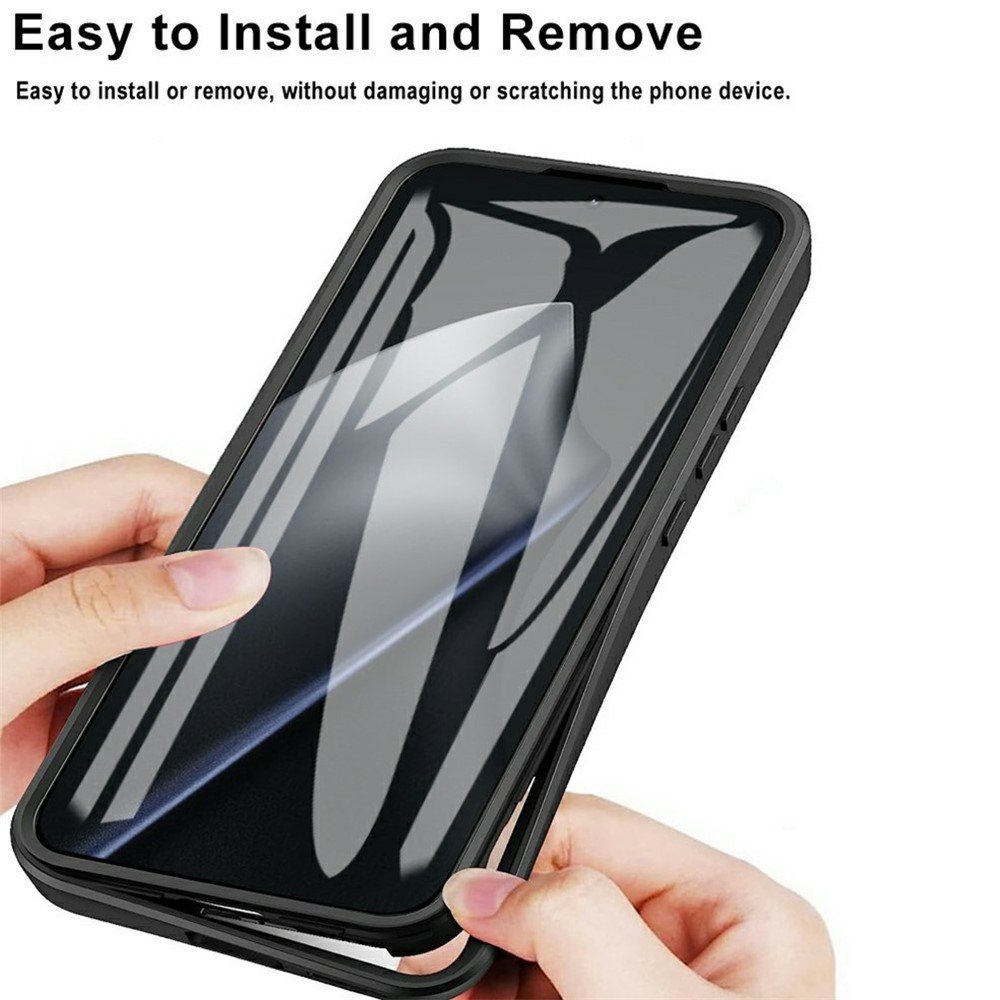 Full Body cover maskica za Xiaomi 15T Pro - crna - Slika 4