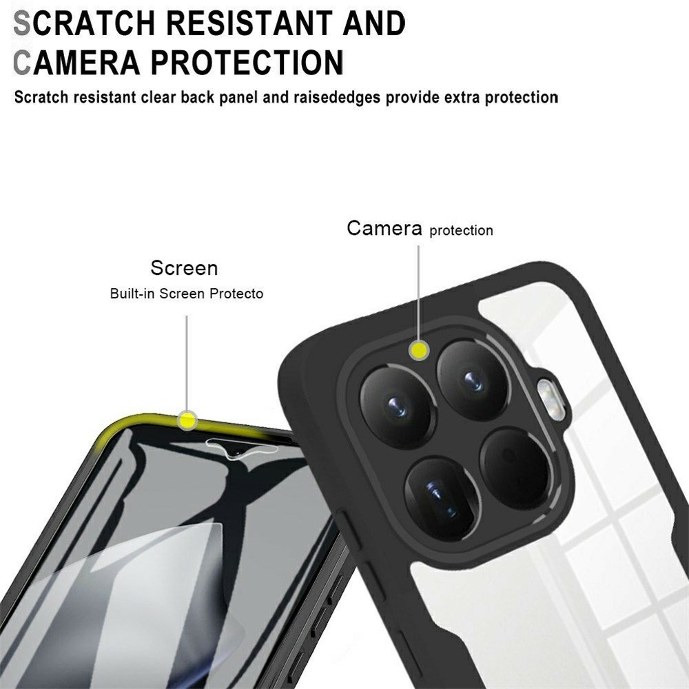 Full Body cover maskica za Xiaomi 15T Pro - crna - Slika 9