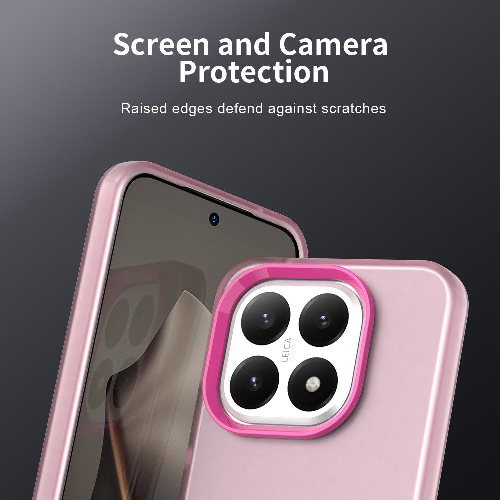 Mat Anti-Drop maskica za Xiaomi 15T - roza - Slika 4