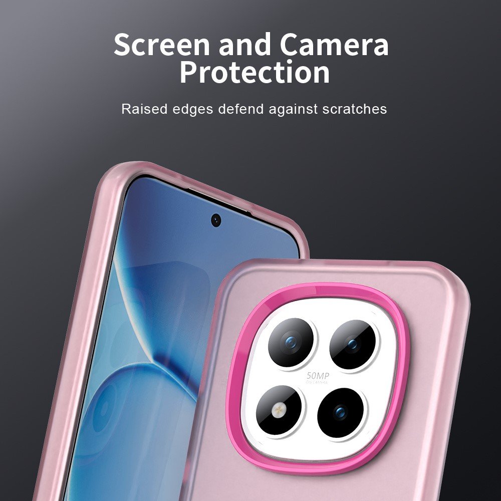 Mat Anti-Drop maskica za Xiaomi Redmi Note 15 Pro - roza - Slika 7