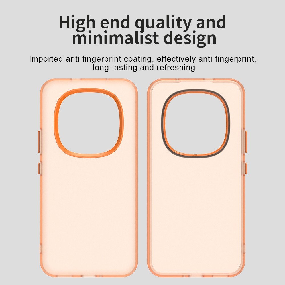 Mat Anti Drop maskica za Xiaomi Redmi Note 15 Pro+ - narančasta - Slika 5