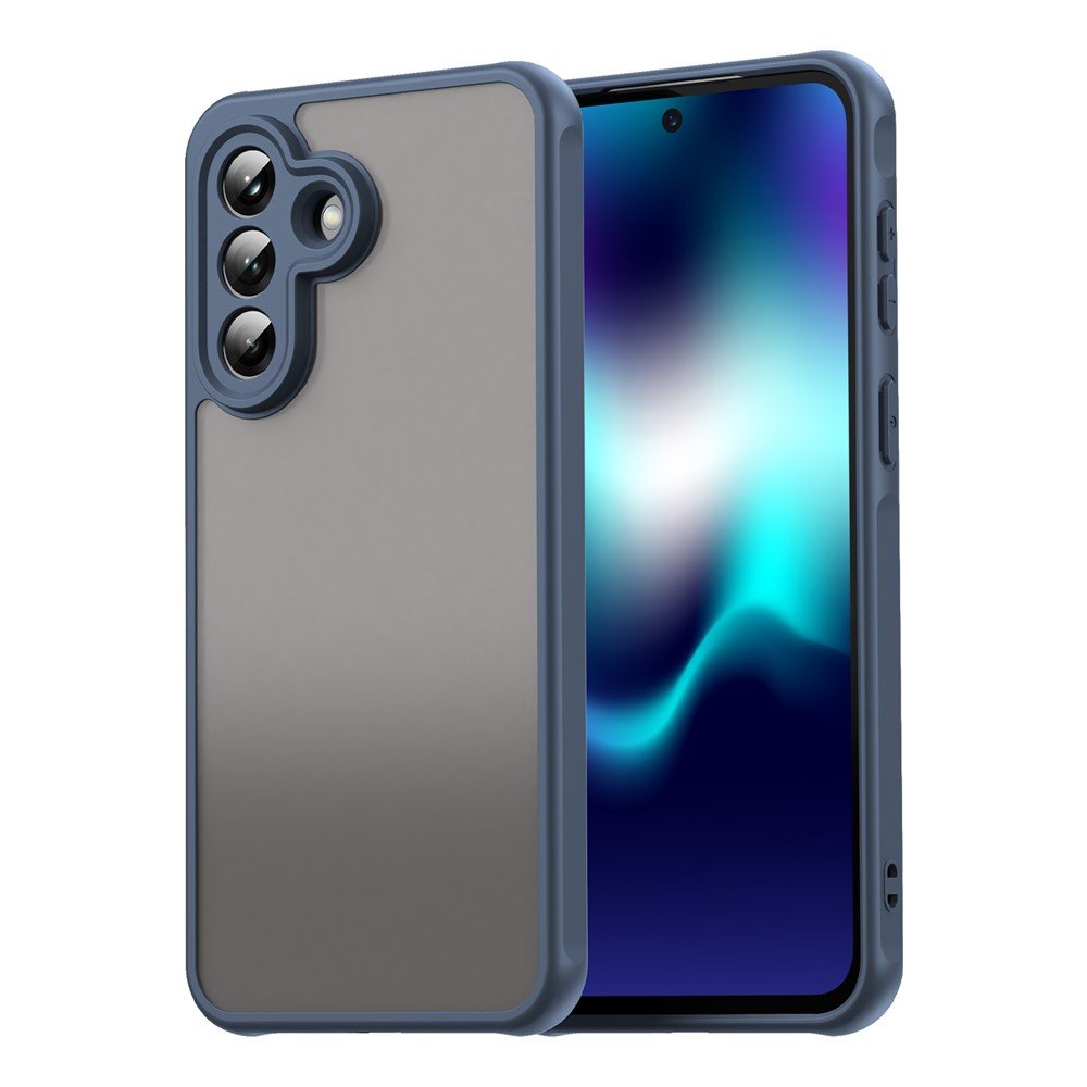 Mat prozirna maskica za Samsung A37 - plava