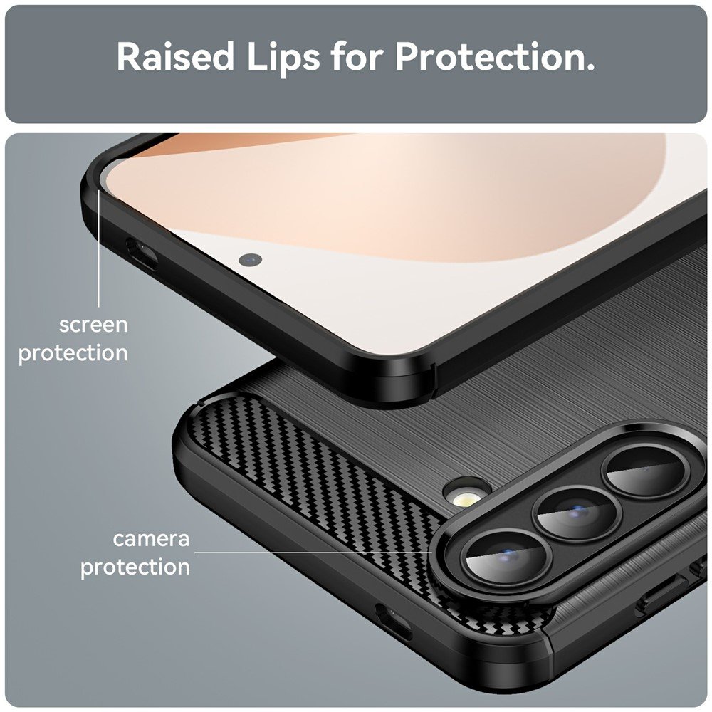 Carbon maskica za Samsung Galaxy A57 – crna - Slika 6