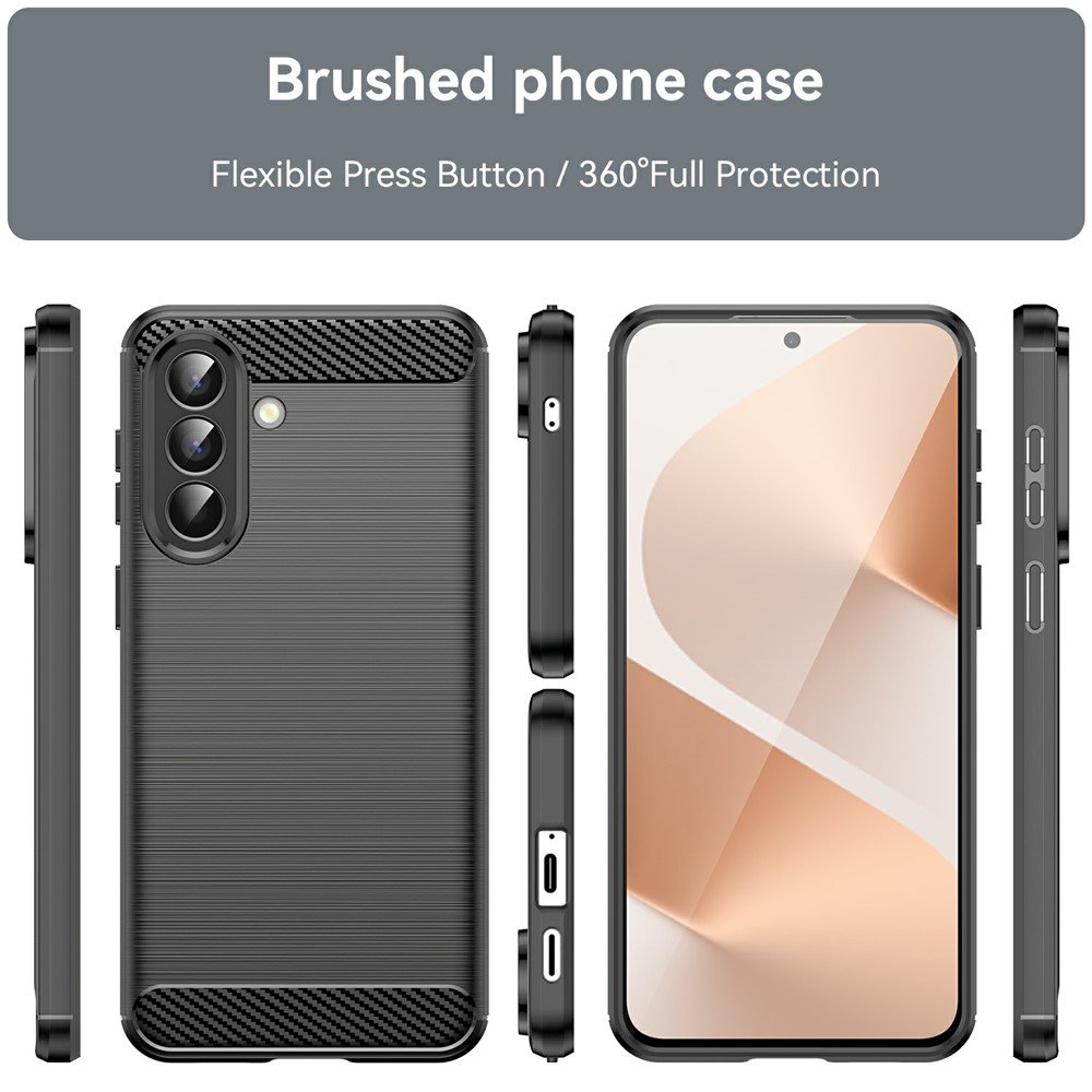 Carbon maskica za Samsung Galaxy A57 – crna - Slika 8