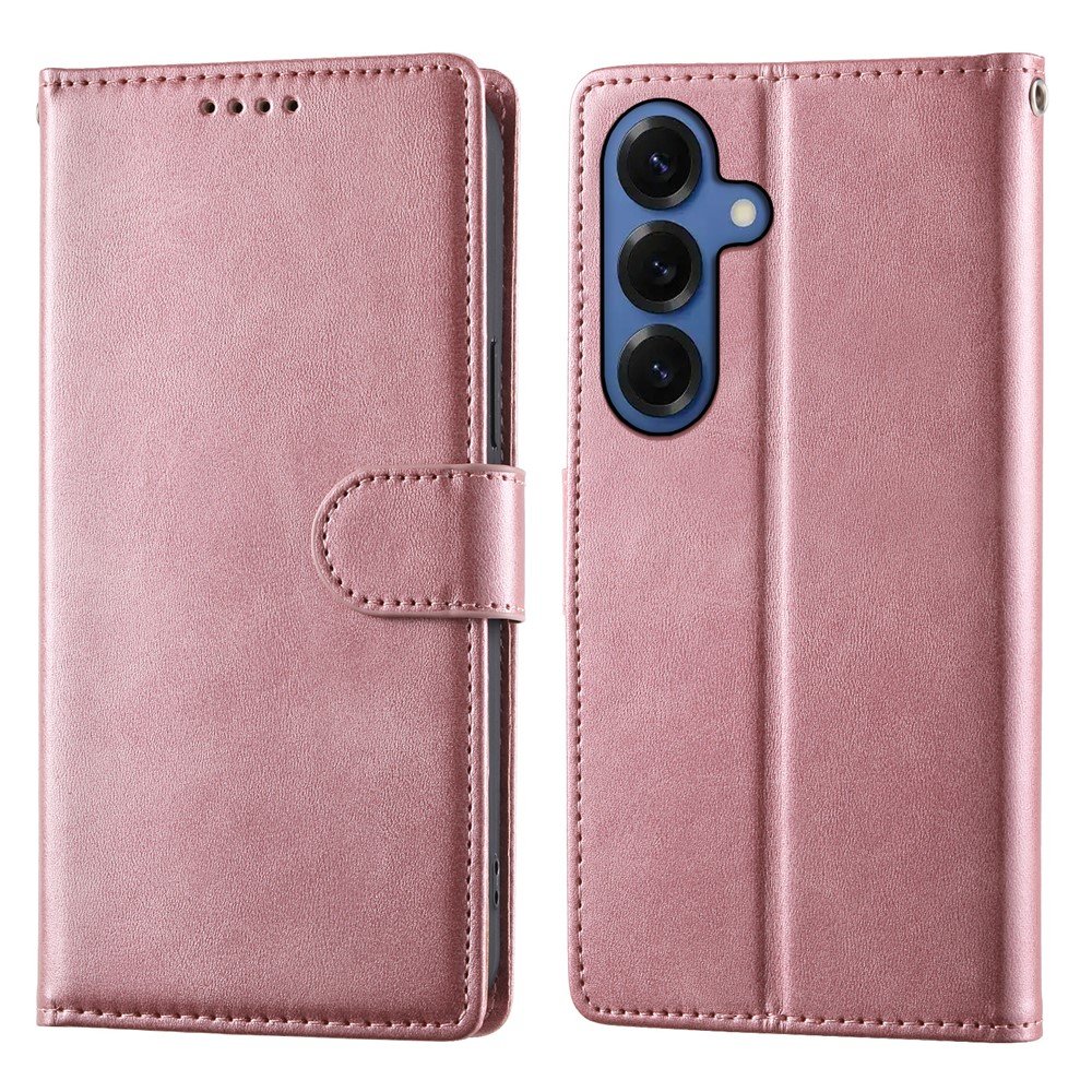 Preklopna wallet maskica za Samsung S26 - roza