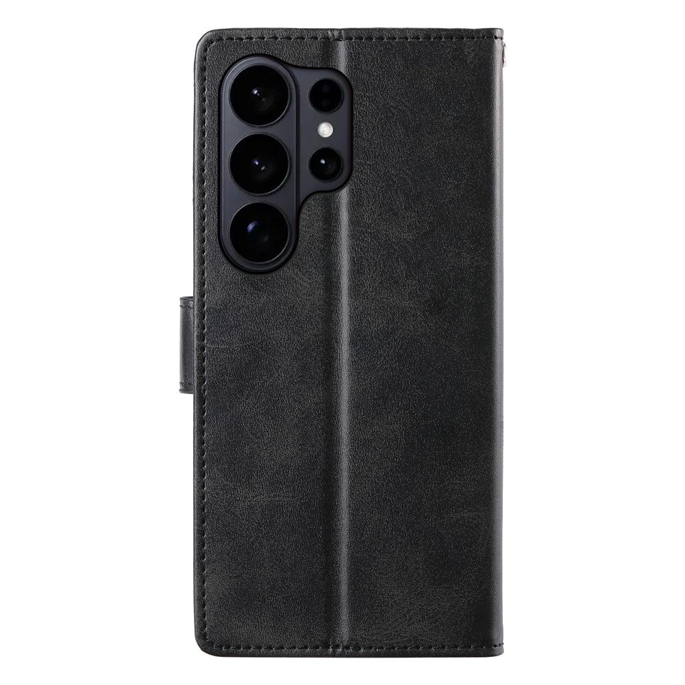 Preklopna wallet maskica za Samsung S26 Ultra - crna - Slika 3