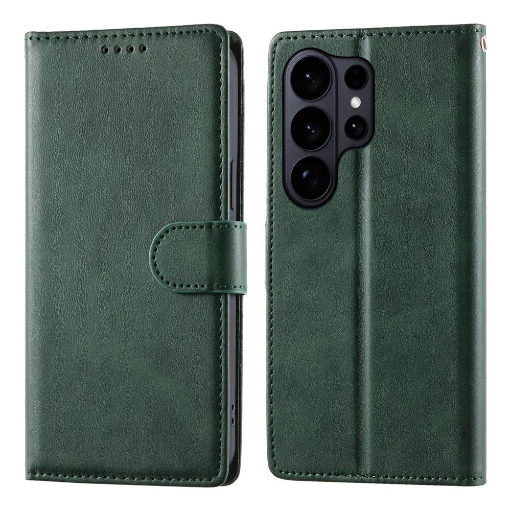 Preklopna wallet maskica za Samsung S26 Ultra - zelena