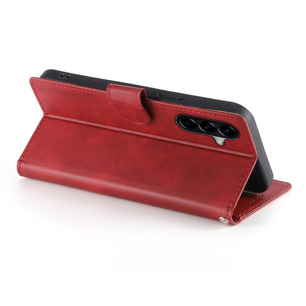 Preklopna wallet maskica za Samsung A37 - crvena - Slika 6