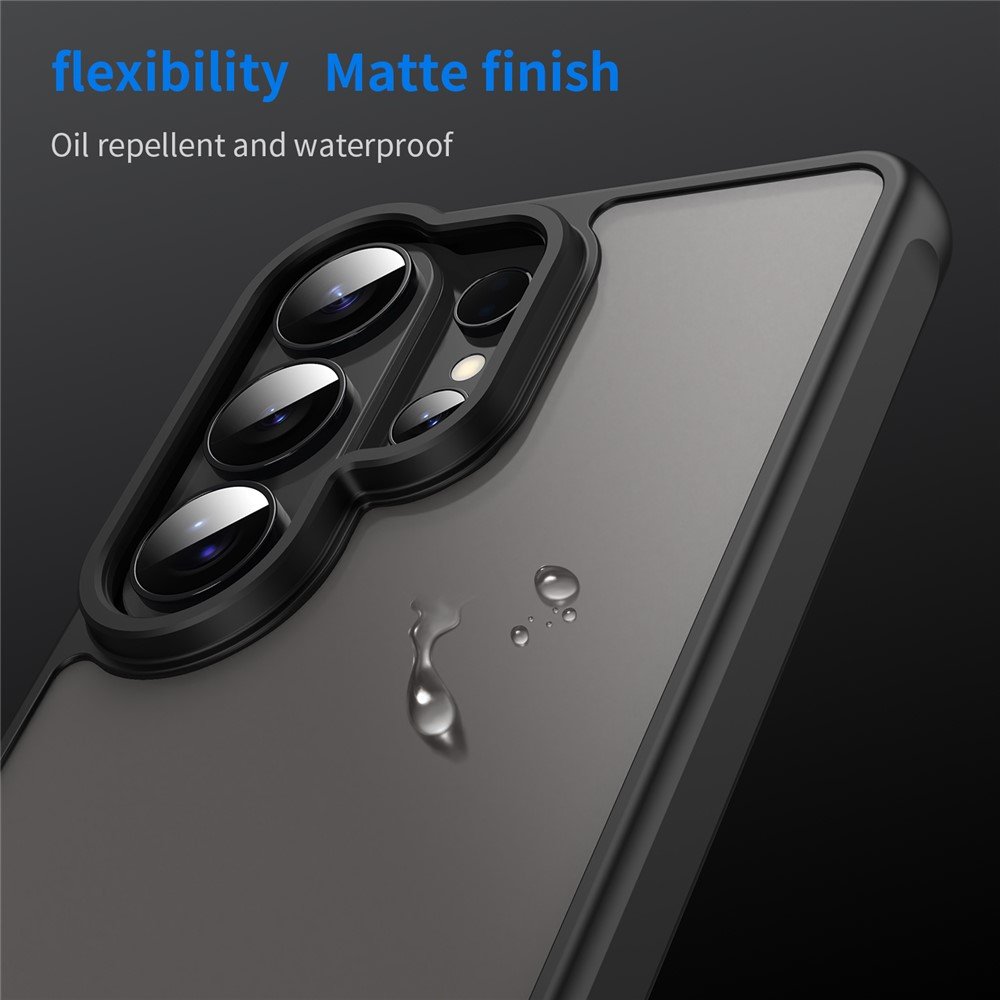 Mat prozirna maskica za Samsung S26 Ultra - crna - Slika 7