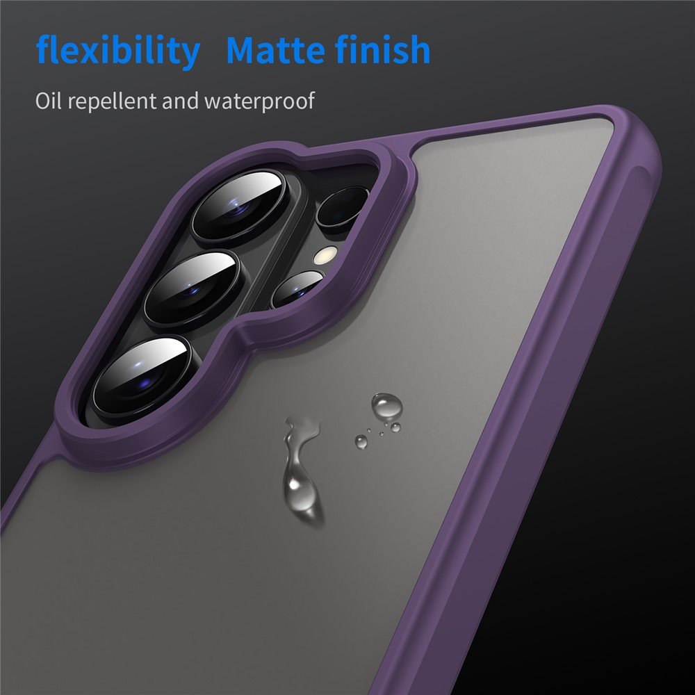 Mat prozirna maskica za Samsung S26 Ultra - ljubičasta - Slika 8