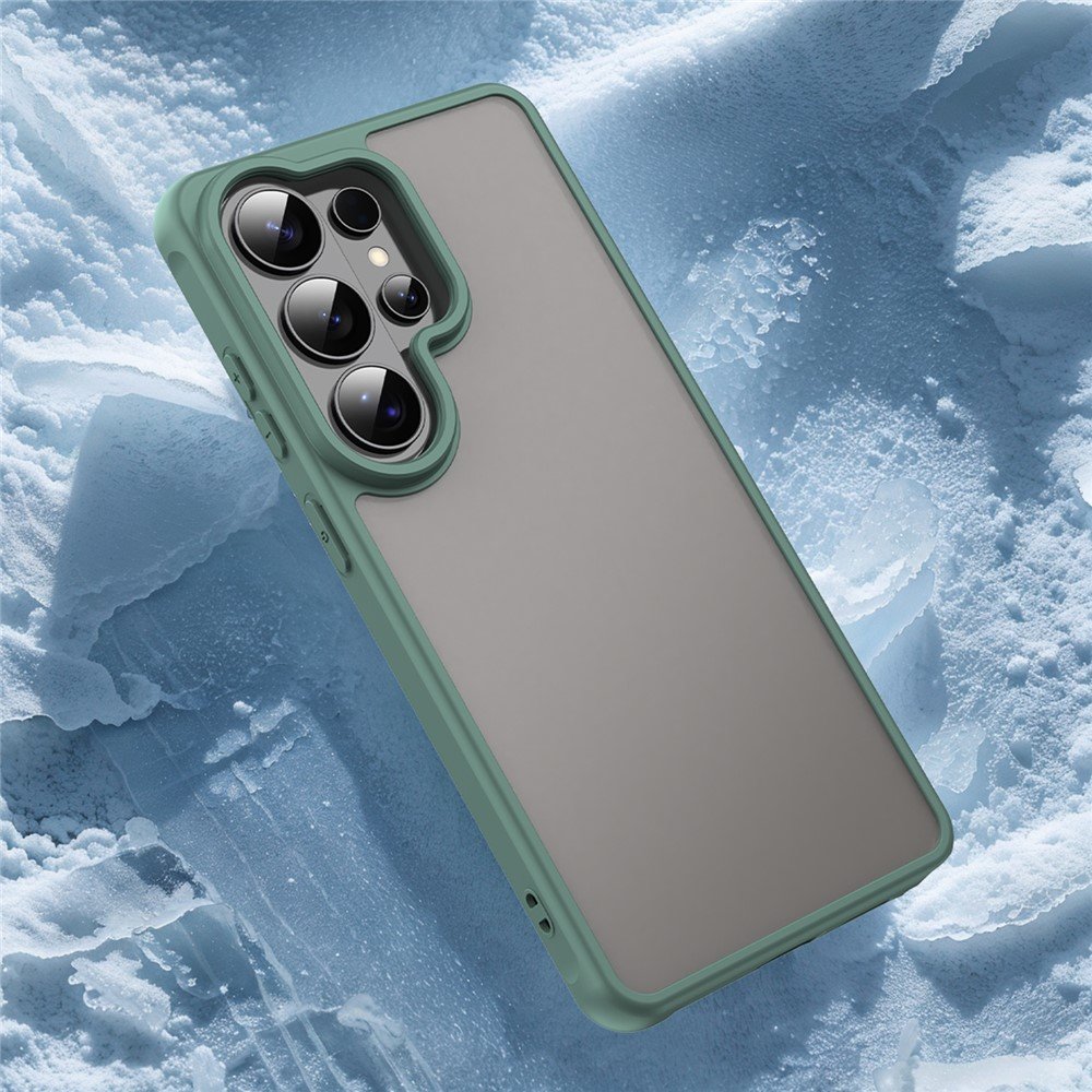 Mat prozirna maskica za Samsung S26 Ultra - zelena - Slika 6