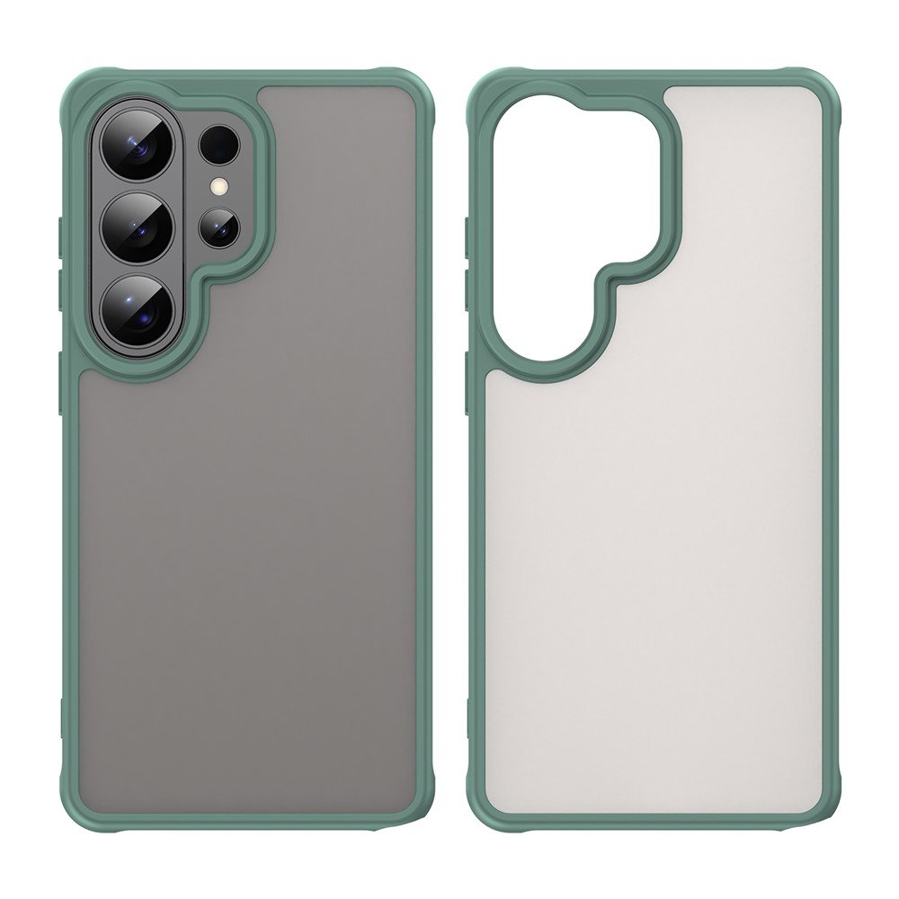 Mat prozirna maskica za Samsung S26 Ultra - zelena - Slika 2