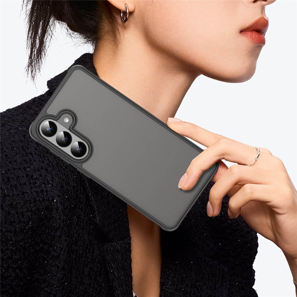 Mat prozirna maskica za Samsung S26 - crna - Slika 9