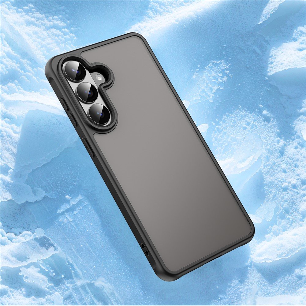 Mat prozirna maskica za Samsung S26 - crna - Slika 5