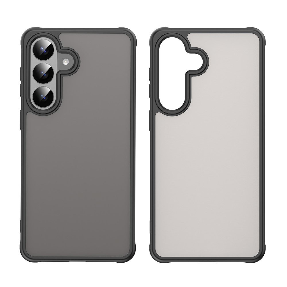 Mat prozirna maskica za Samsung S26 - crna - Slika 2