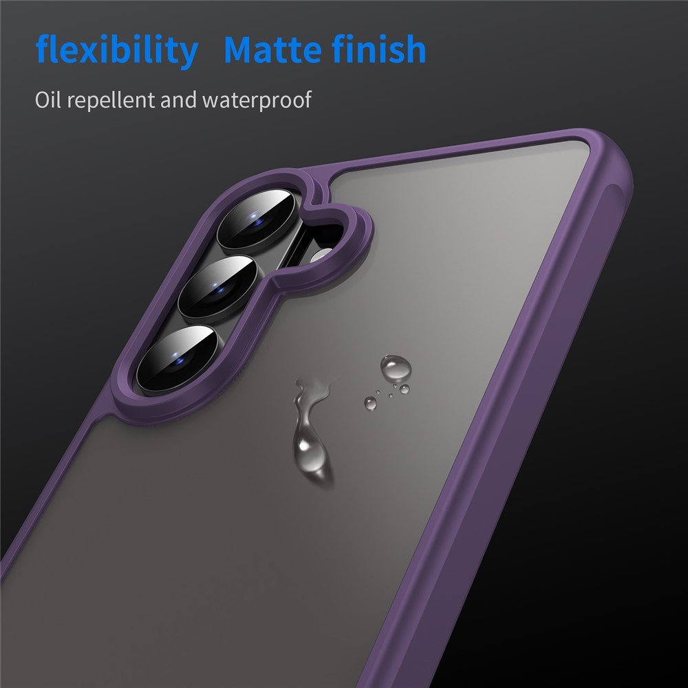 Mat prozirna maskica za Samsung S26+ - ljubičasta - Slika 8