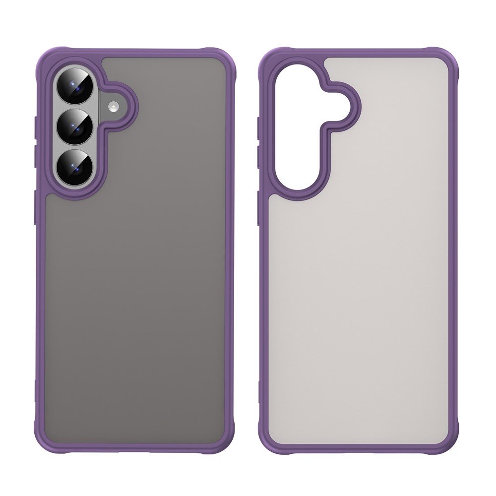 Mat prozirna maskica za Samsung S26+ - ljubičasta - Slika 2