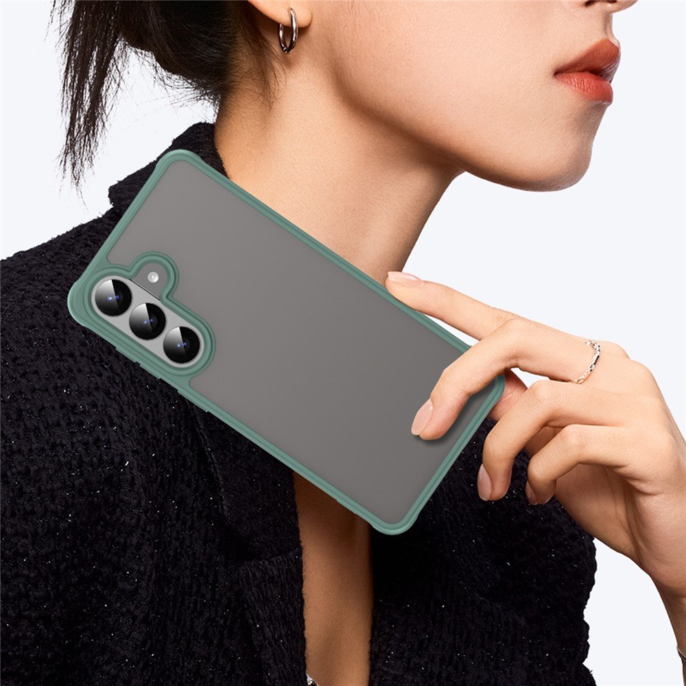 Mat prozirna maskica za Samsung S26+ - zelena - Slika 7