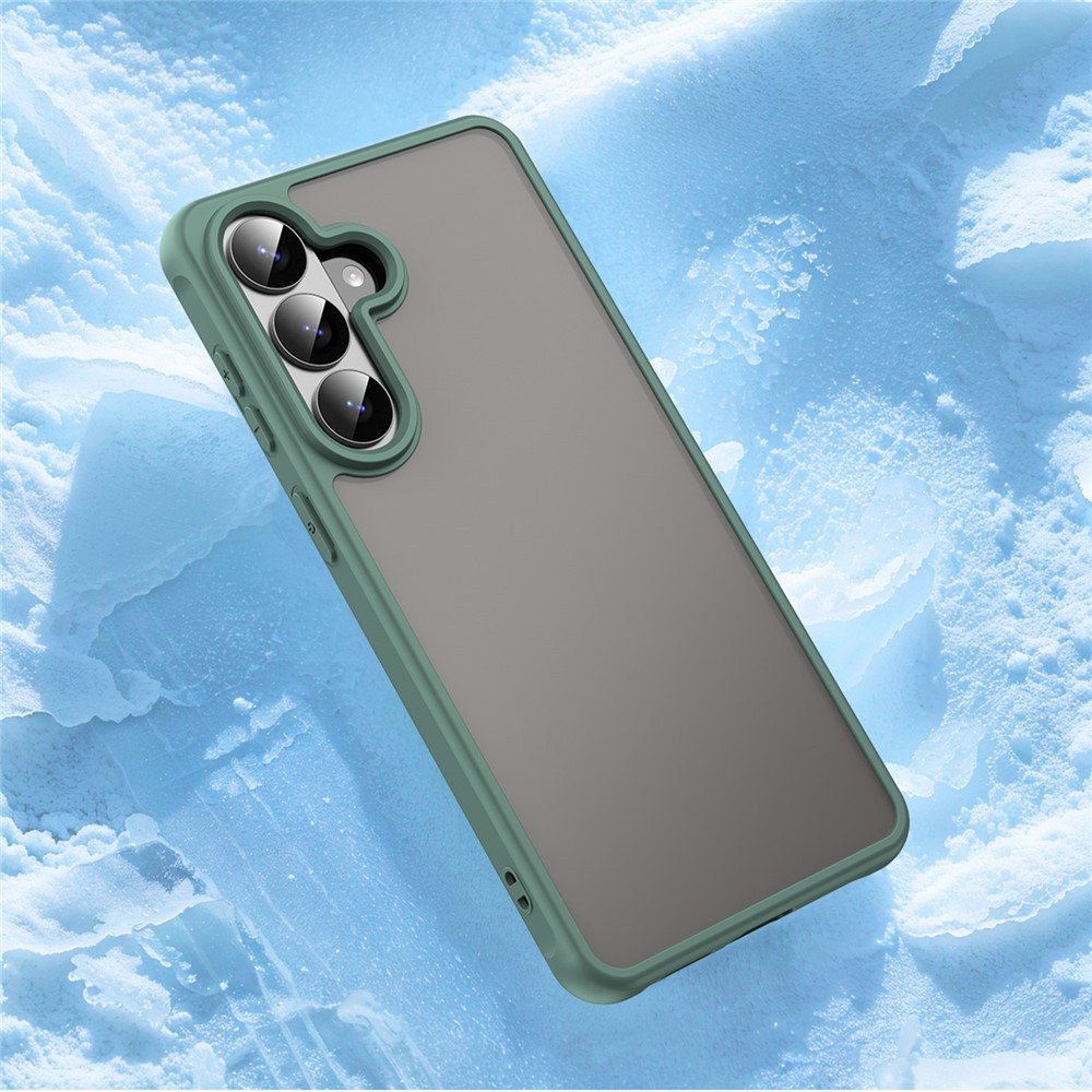 Mat prozirna maskica za Samsung S26+ - zelena - Slika 5