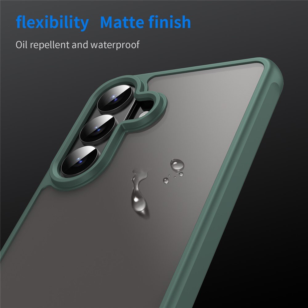 Mat prozirna maskica za Samsung S26+ - zelena - Slika 10