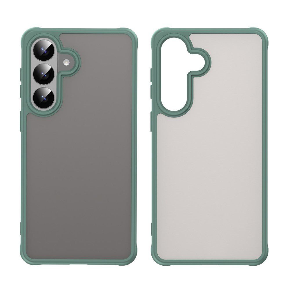 Mat prozirna maskica za Samsung S26+ - zelena - Slika 2