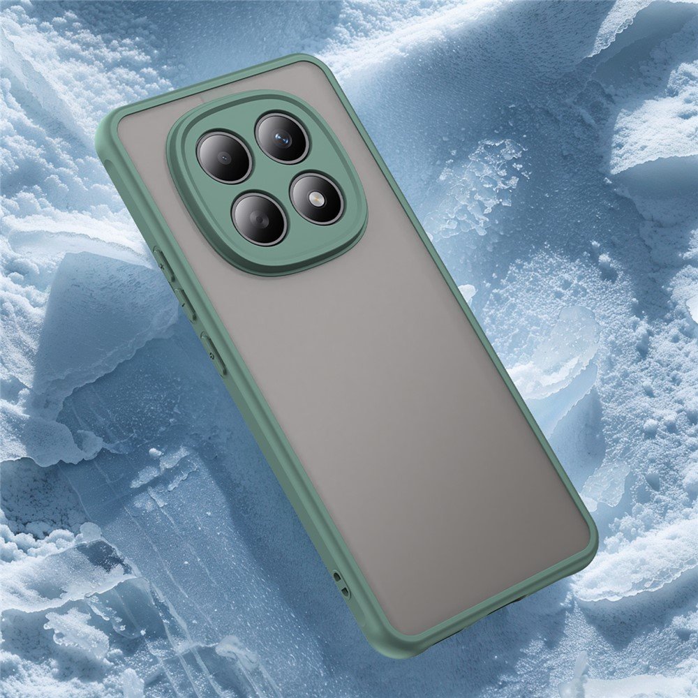 Mat prozirna maskica za Xiaomi Redmi Note 15 - zelena - Slika 10