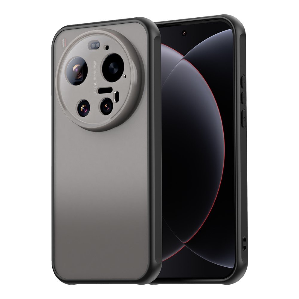 Mat prozirna maskica za Xiaomi 17 Ultra - crna