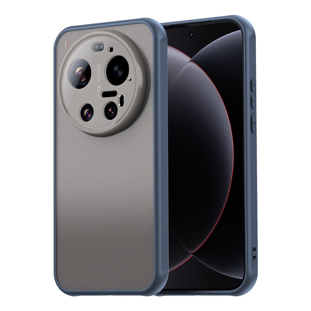 Mat prozirna maskica za Xiaomi 17 Ultra - plava