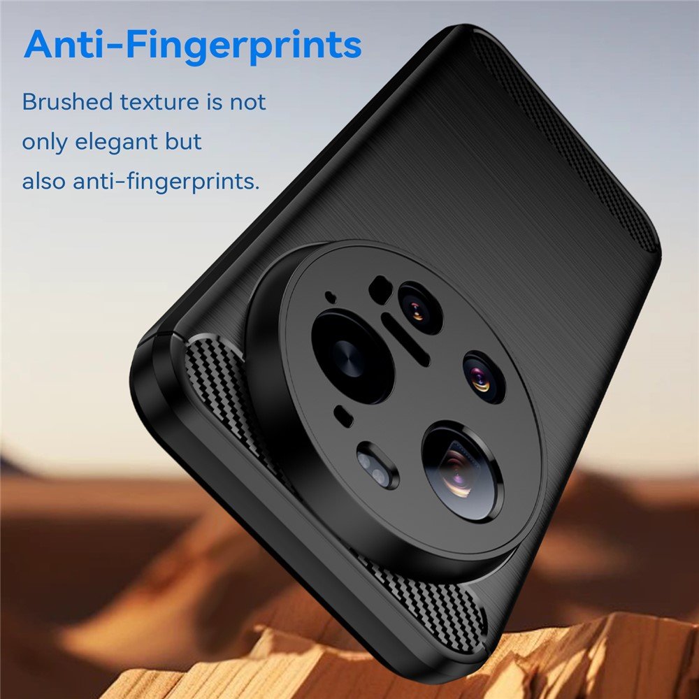 Carbon maskica za Xiaomi 17 Ultra - crna - Slika 8