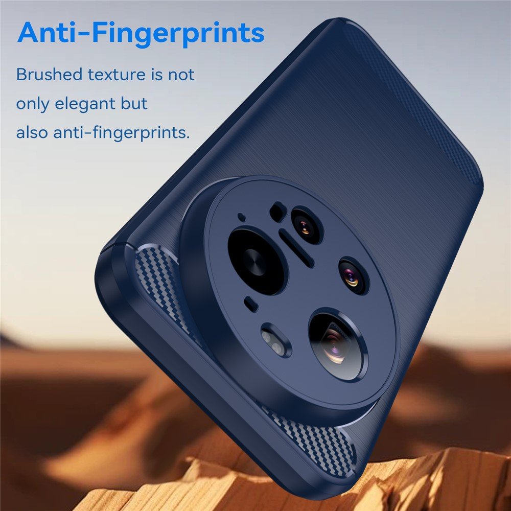 Carbon maskica za Xiaomi 17 Ultra - plava - Slika 4
