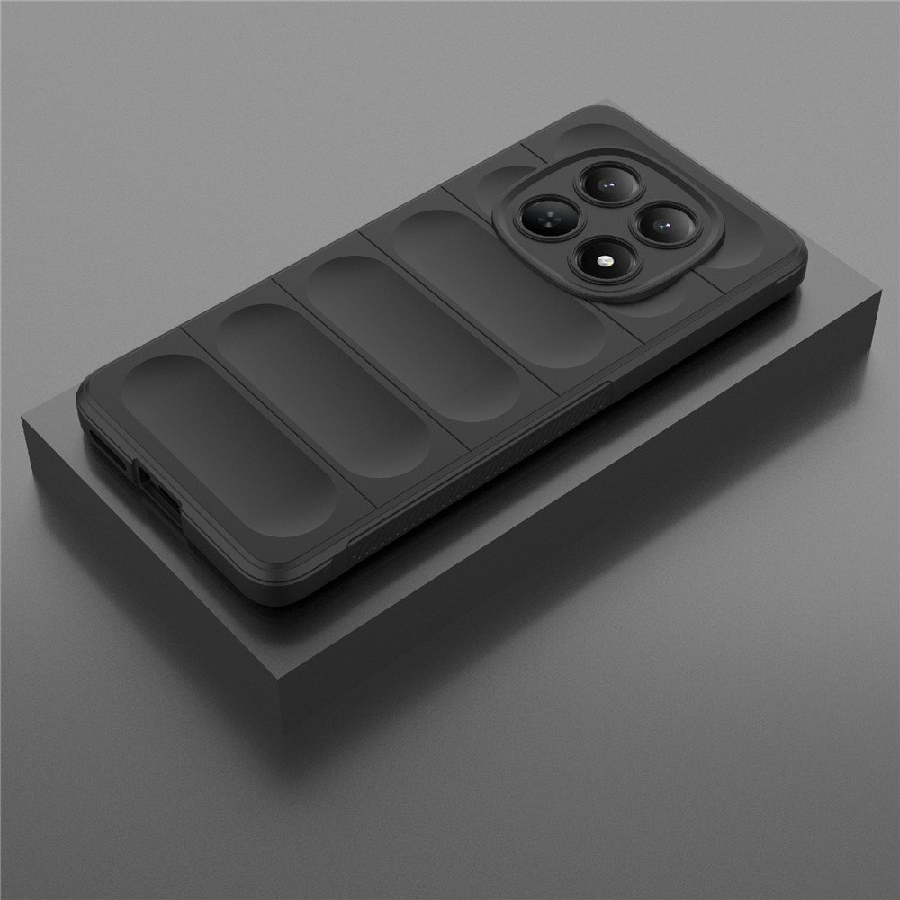 Rugged Anti-drop maskica za Xiaomi Redmi Note 15 - crna - Slika 2