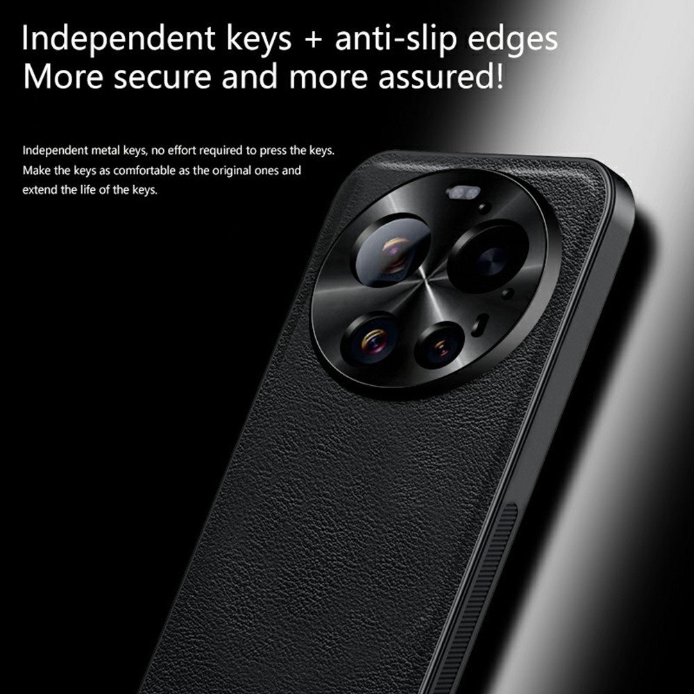 Retro kožna maskica za Xiaomi 17 Ultra - smeđa - Slika 5