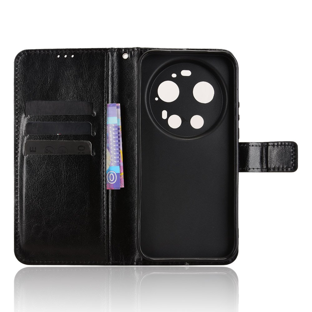 Preklopna wallet maskica za Xiaomi 17 Ultra - crna - Slika 5